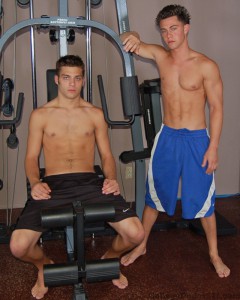 young boy Tommy Defendi and Troy Gabriel College Dudes 01 photo 240x300 - Topher DiMaggio and Angelo Marconi